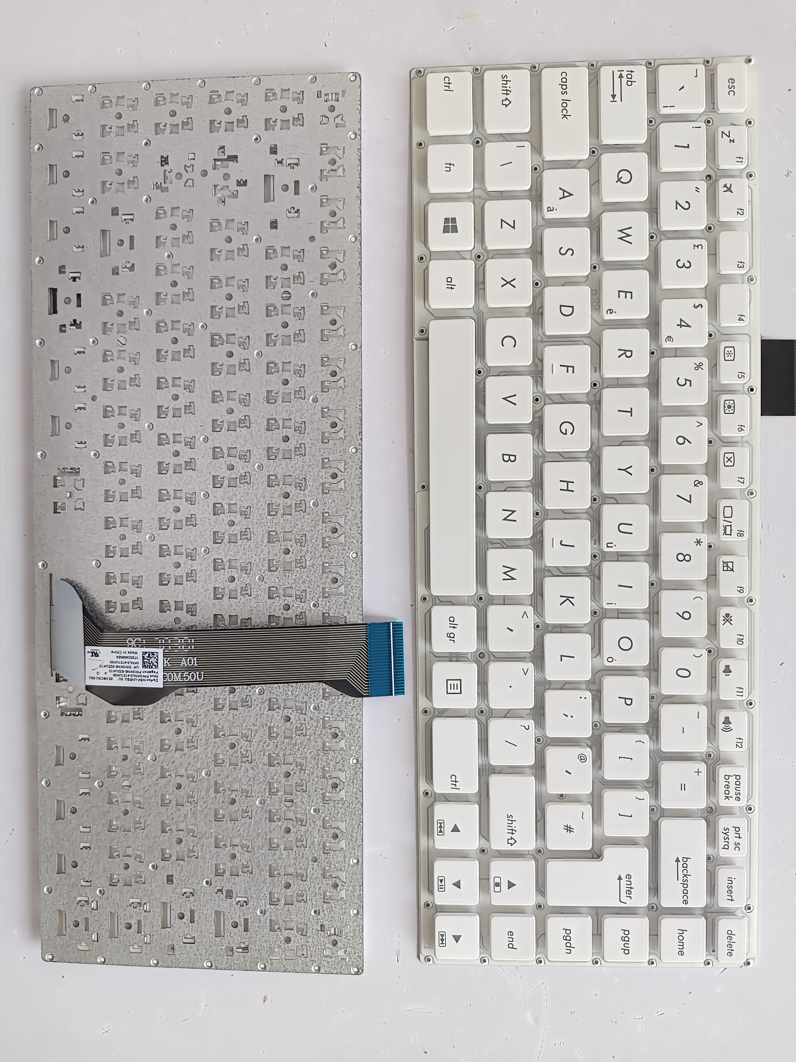 Picture of New Replacement Laptop Keyboard For ASUS E402 WHITE UK Layout